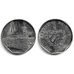 (576.2) Cuba. 2009. 10 Centavos (SC)