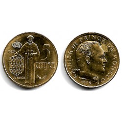 (156) Mónaco. 1978. 5 Centimes (EBC)