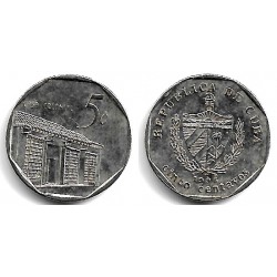 (575.1) Cuba. 1996. 5 Centavos (MBC)