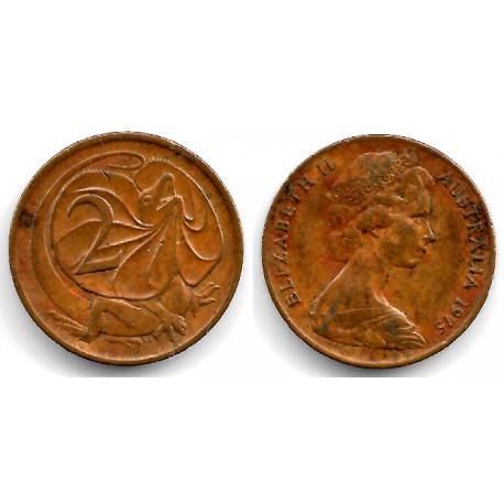 (63) Australia. 1975. 2 Cents (MBC)