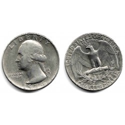 (164a) Estados Unidos de América. 1974. Quarter Dollar (MBC)