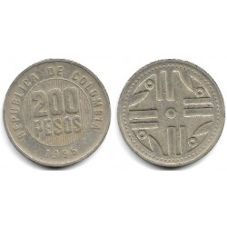 (287) Colombia. 1995. 200 Pesos (MBC)