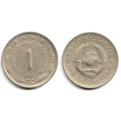 (59) Yugoslavia. 1975. 1 Dinar (EBC)