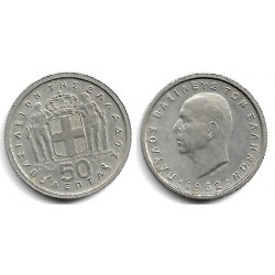 (80) Grecia. 1962. 50 Lepta (MBC)