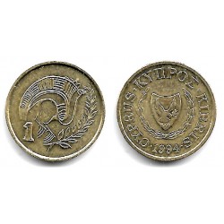 (53.3) Chipre. 1994. 1 Cent (SC)