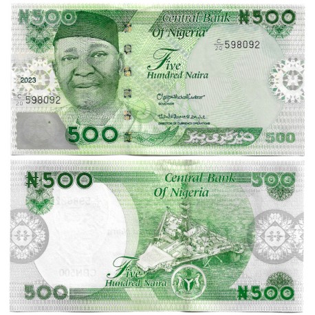 (W48) Nigeria. 2023. 500 Naira (SC)