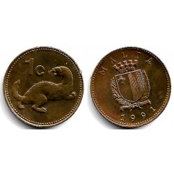 (93) Malta. 1991. 1 Cent (EBC+)