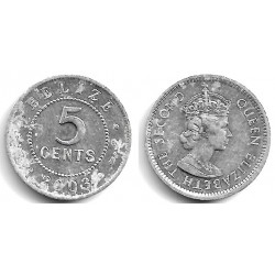 (34a) Belice. 2003. 5 Cents (MBC-)