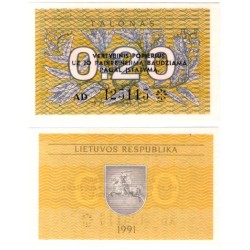 (30) Lituania. 1991. 0,20 Talonas (SC)