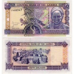 (23c) Gambia. 2001-05. 50 Dalasis (SC)