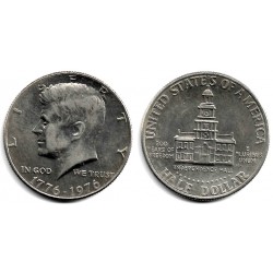 (205) Estados Unidos de América. 1976. Half Dollar (MBC)