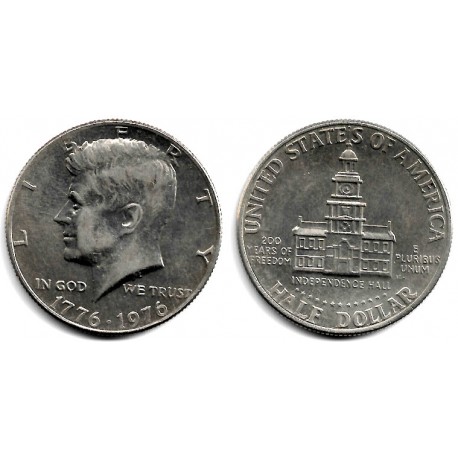 (205) Estados Unidos de América. 1976. Half Dollar (MBC)