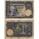 Estado Español. 1951. 500 Pesetas (BC/BC-) Serie C. Leve rotura margen izquierdo