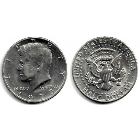 (202b) Estados Unidos de América. 1973(D). Half Dollar (MBC+)