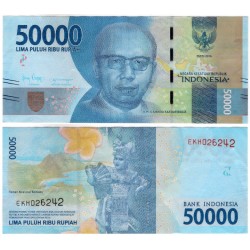 (159) Indonesia. 2019. 50000 Rupiah (EBC)