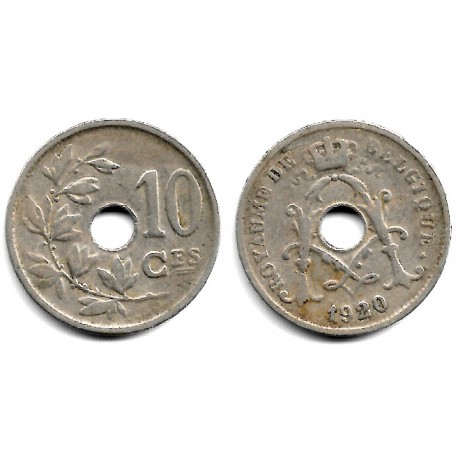 (85.1) Bélgica. 1920. 10 Centimes (MBC)