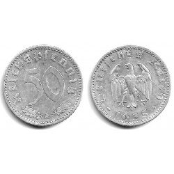 (87) Alemania (III Reich). 1935(A). 50 Pfennig (MBC+/EBC-)