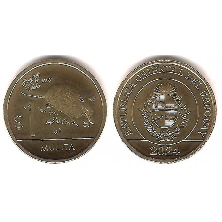 Uruguay. 2024. 1 Peso (SC)