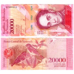 (99c) Venezuela. 2017. 20000 Bolivares (SC)