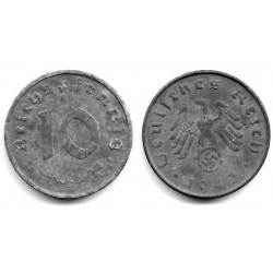 (101) Alemania (III Reich). 1943(D). 10 Pfennig (BC)