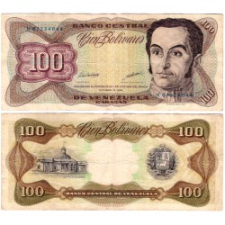 (66g) Venezuela. 1998. 100 Bolivares (BC+)