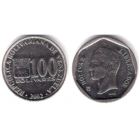 (Y83) Venezuela. 2002. 100 Bolivares (EBC)