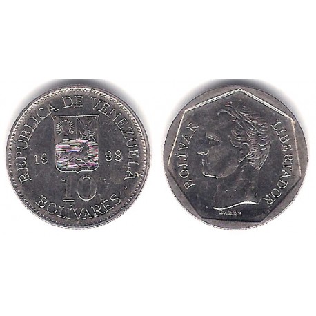 (Y75) Venezuela. 1998. 10 Bolivares (EBC)