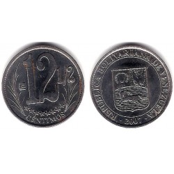 (Y90) Venezuela. 2007. 12½ Céntimos (EBC+)