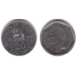 (Y76.2) Venezuela. 1998. 20 Bolivares (MBC)