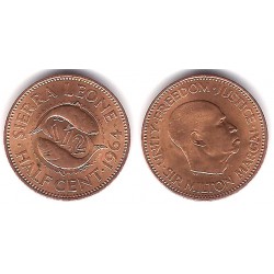 (16) Sierra Leona. 1964. ½ Cent (SC-)