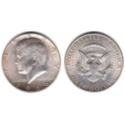 (202a) Estados Unidos de América. 1966. Half Dollar (EBC+) (Plata)