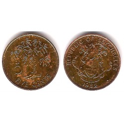 (47.1) Seychelles. 1982. 5 Cents (EBC)