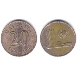 (4) Malasia. 1969. 20 Sen (BC)