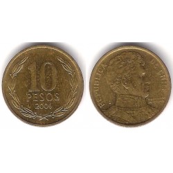 (228.2) Chile. 2006. 10 Pesos (MBC+)