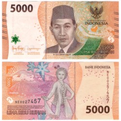 (W164) Indonesia. 2024. 5000 Rupiah (EBC+)