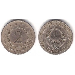 (57) Yugoslavia. 1972. 2 Dinara (MBC+)