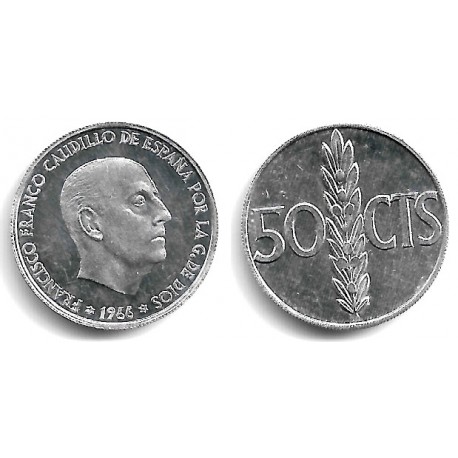 Estado Español. 1966*(19-73). 50 Céntimos (SC)