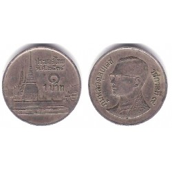 (Y183) Tailandia. 1992(2535). 1 Baht (MBC)