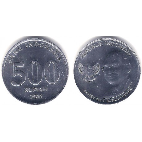 Indonesia. 2016. 500 Rupiah (EBC/EBC+)