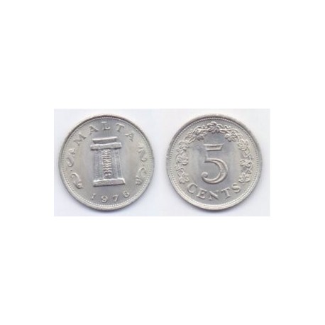 (10) Malta. 1976. 5 Cents (SC)