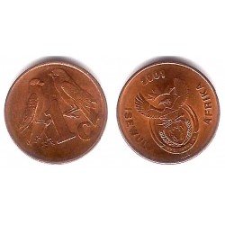 (221) Sudáfrica. 2001. 1 Cent (MBC)