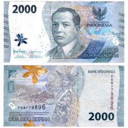 (W163) Indonesia. 2022. 2000 Rupiah (MBC+)