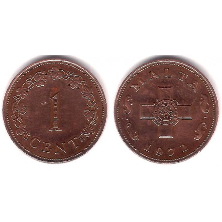 (8) Malta. 1972. 1 Cent (MBC)