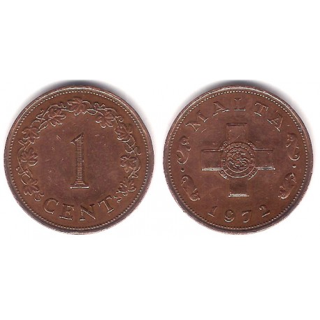 (8) Malta. 1972. 1 Cent (MBC)