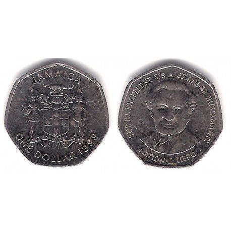 (164) Jamaica. 1999. 1 Dollar (MBC)