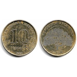 Argentina. 2019. 10 Pesos (MBC+)