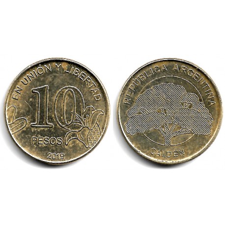 Argentina. 2019. 10 Pesos (MBC+)