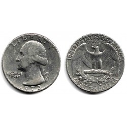 (164a) Estados Unidos de América. 1973. Quarter Dollar (MBC)