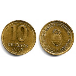 (107) Argentina. 2005. 10 Centavos (EBC)