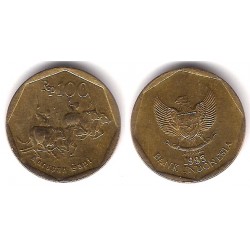 (53) Indonesia. 1995. 100 Rupiah (EBC)